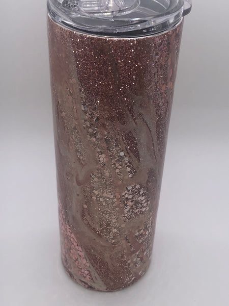 Rose Gold Marble - Tumbler