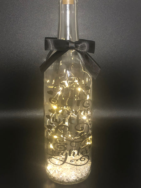 Bless Our Home with... - Fairy Light Bottle